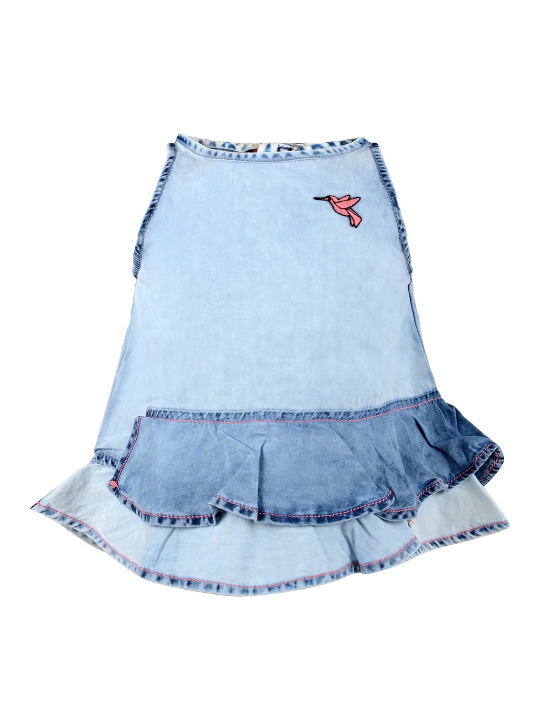 

TALES & STORIES Girls Blue Printed A-Line Top
