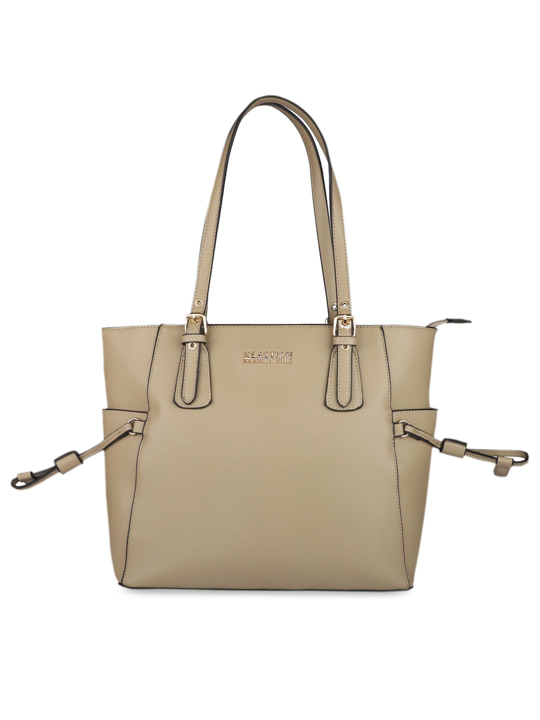 

Kenneth Cole Beige Solid Shoulder Bag