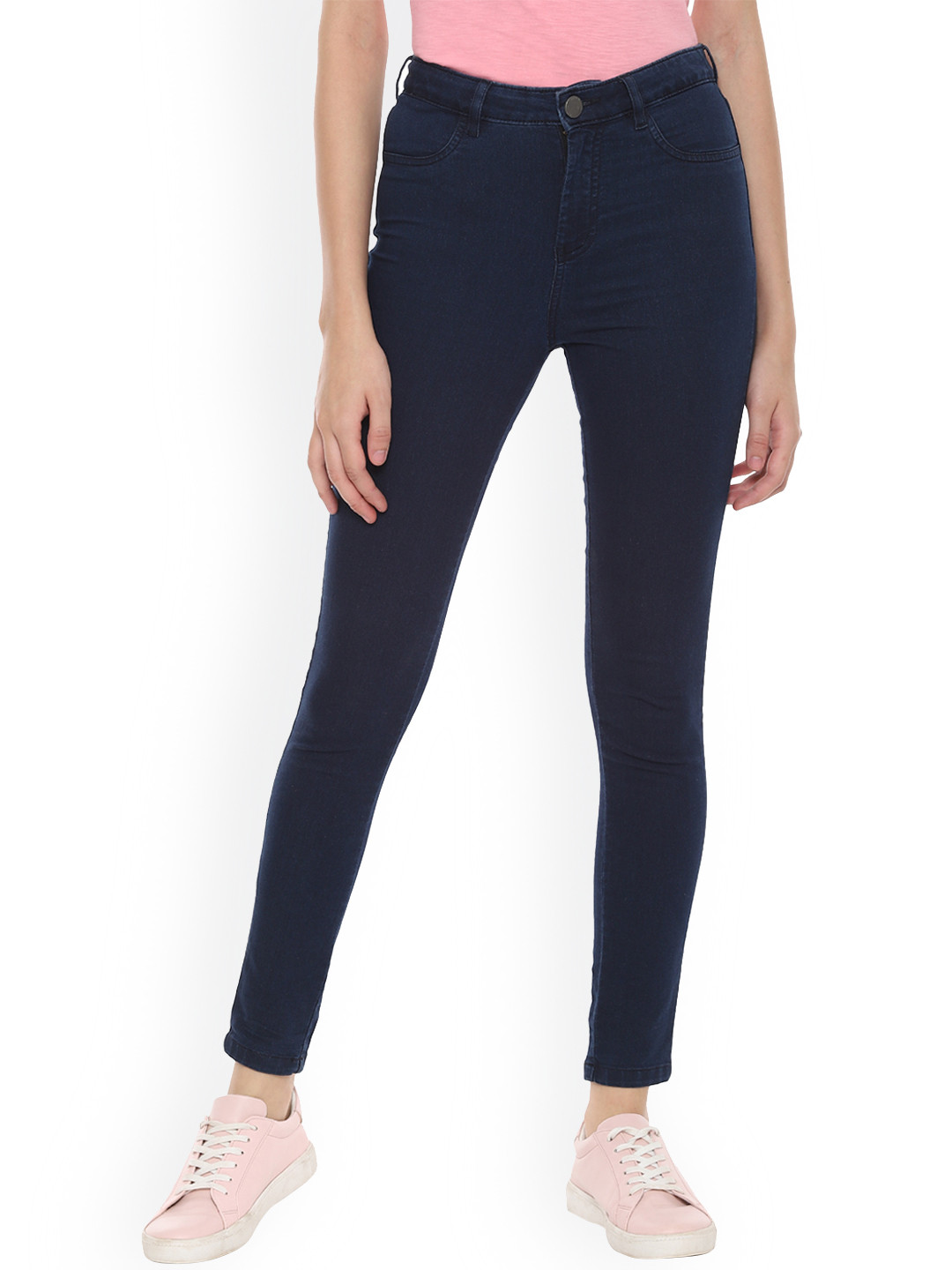 

Van Heusen Women Blue Skin Tight Stretchable Jeans