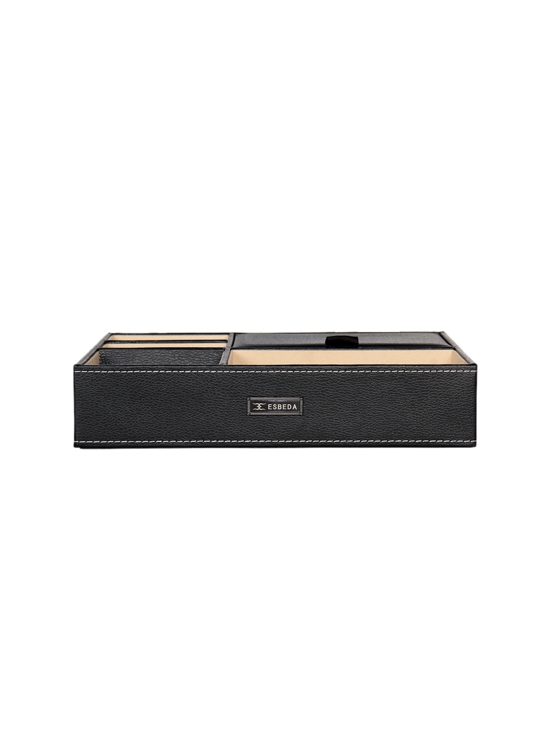 

ESBEDA Black Solid Rectangular Desk Organiser