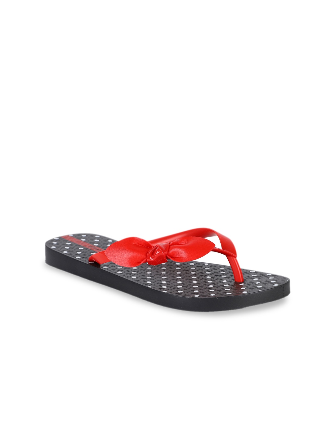 

iPanema Women Black & Red Printed Thong Flip-Flops