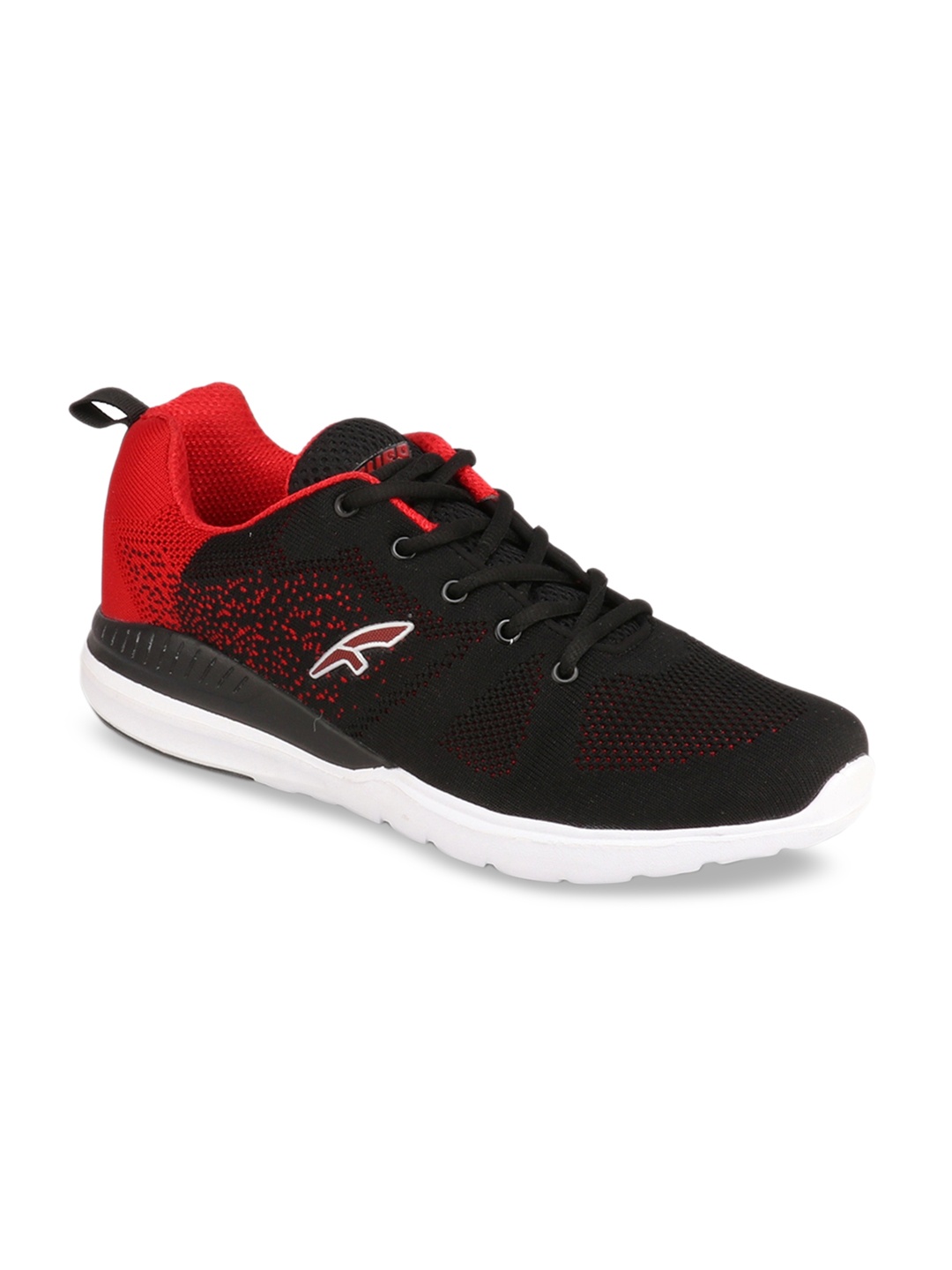 

FURO by Red Chief Men Red & Black Mesh Running Shoes