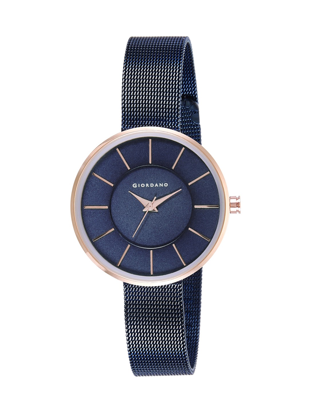 

GIORDANO Women Navy Blue Analogue Watch GD-4015-44