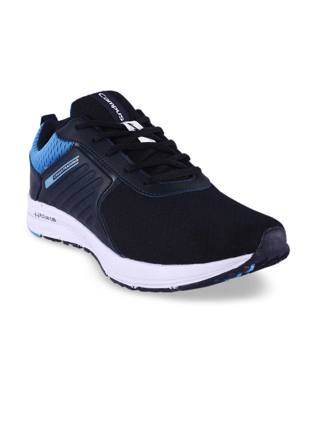 

Campus Men Navy Blue Mesh Running Shoes