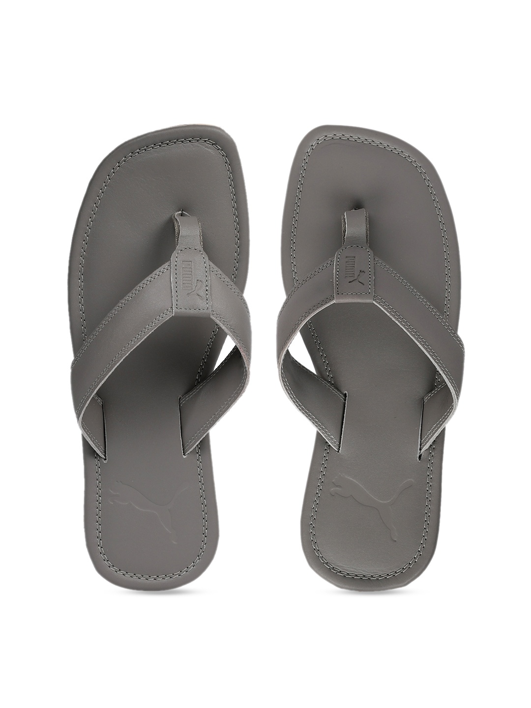 

Puma Men Grey Solid Thong Flip-Flops