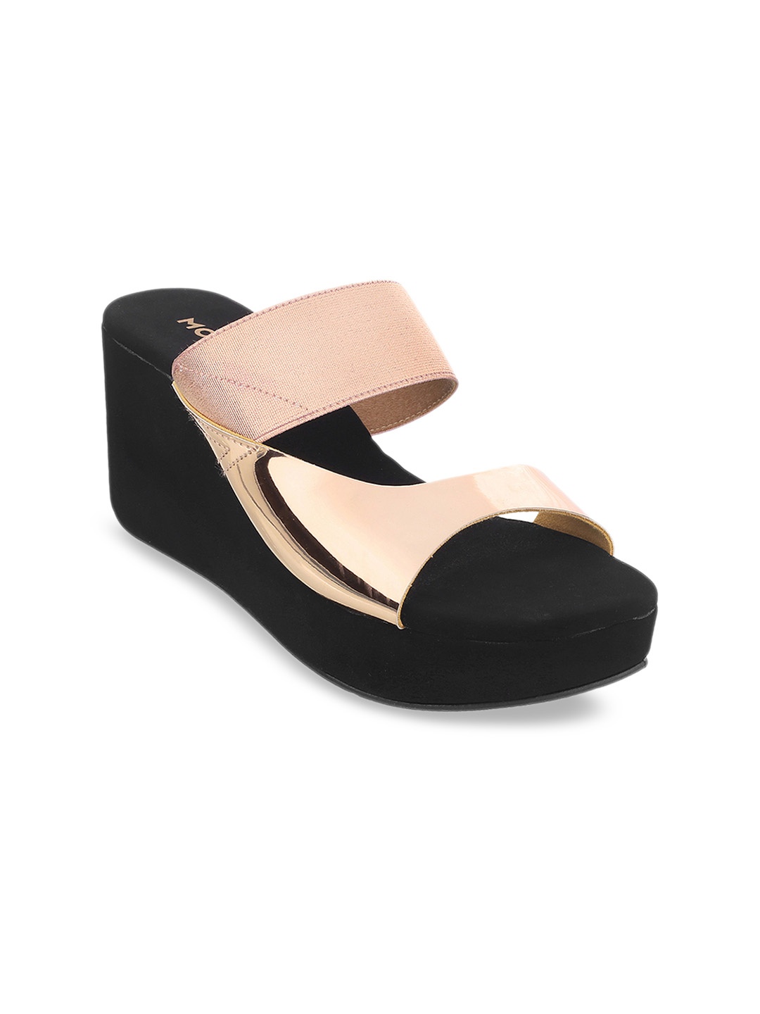 

Mochi Women Gold-Toned Solid Heels