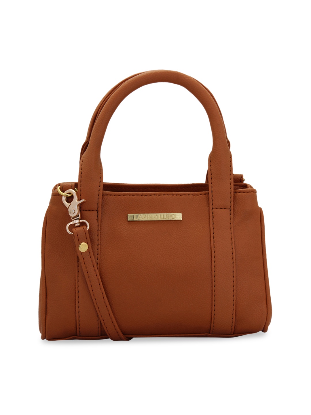 

Lapis O Lupo Tan Brown Solid Handheld Bag