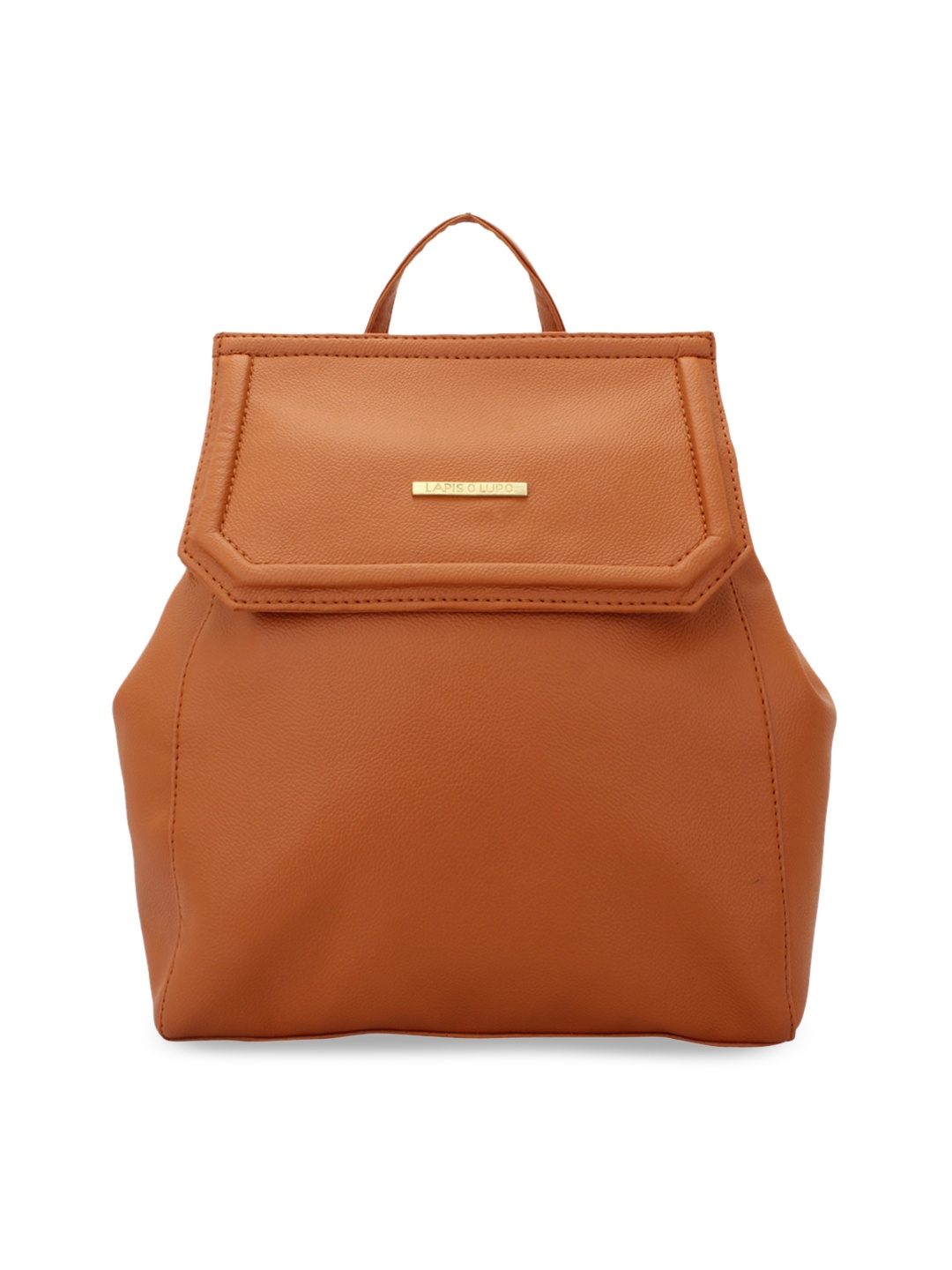 

Lapis O Lupo Women Tan Brown Solid Backpack