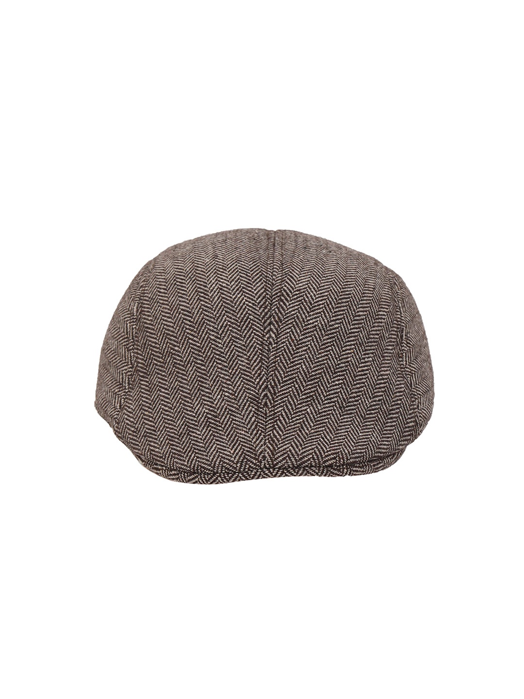 

FabSeasons Unisex Brown Self Design Ascot Cap