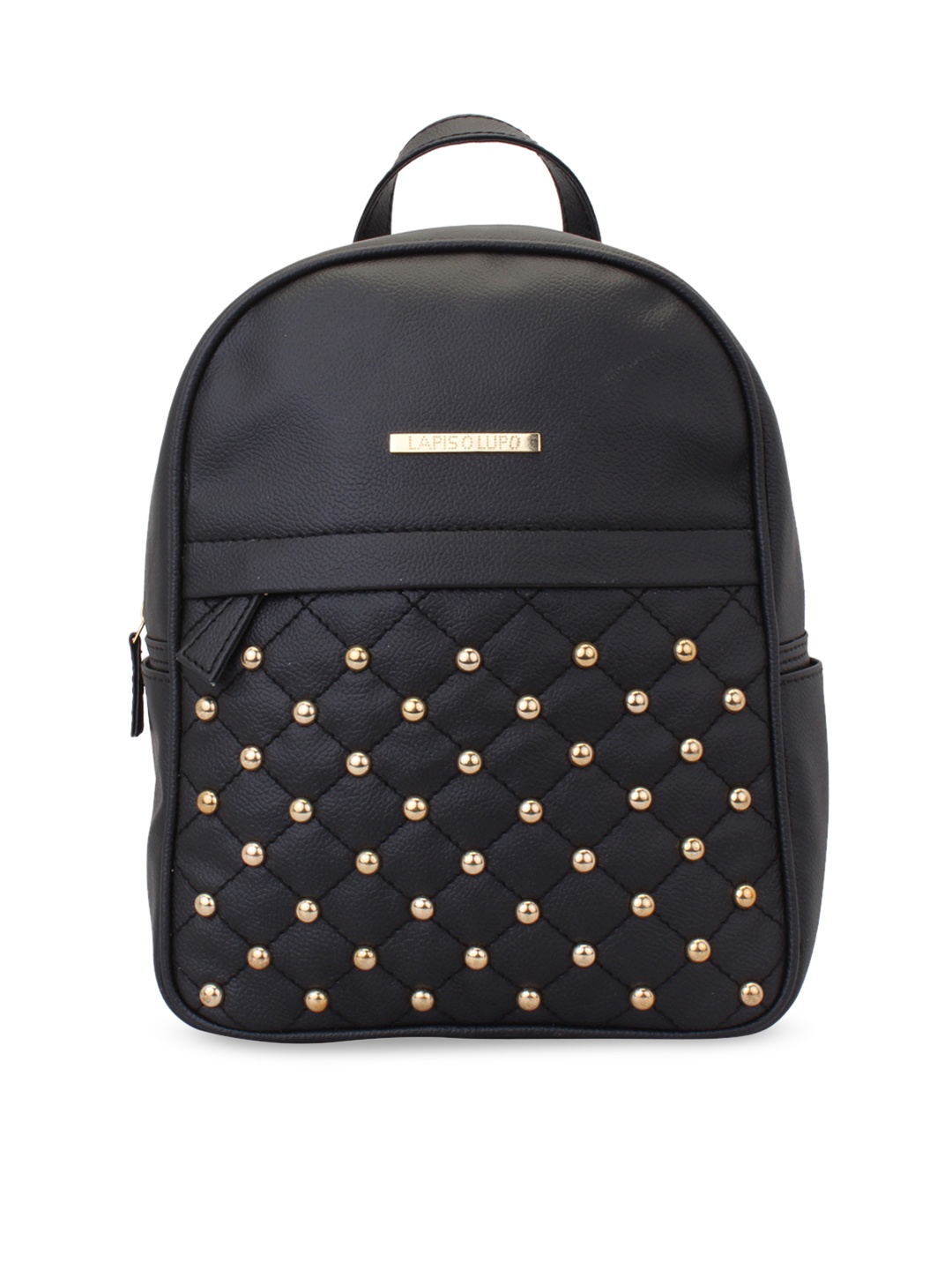 

Lapis O Lupo Women Black Embellished Backpack