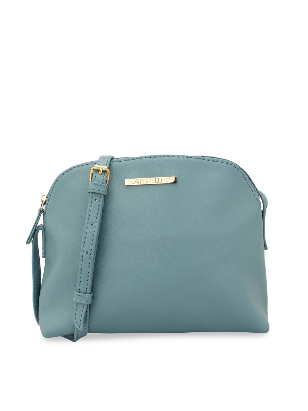 

Lapis O Lupo Turquoise Blue Solid Sling Bag