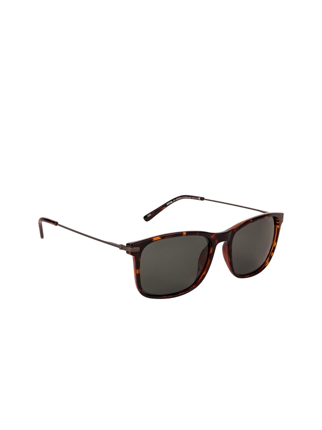 

INVU Men Green Rectangle Sunglasses B2911B