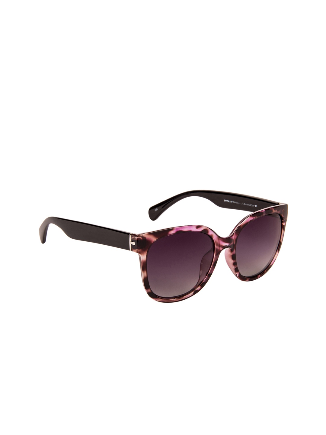

INVU Women Black Square Sunglasses B2900C, Blue