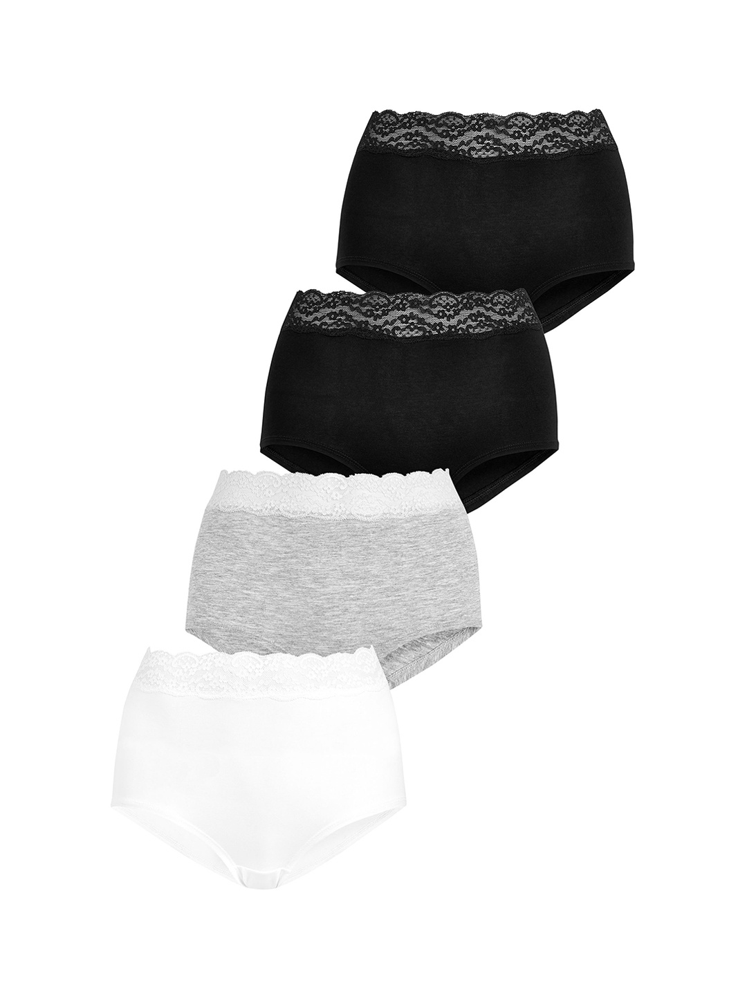 

NEXT Women Pack Of 4 Assorted Hipster Briefs 5059167476543