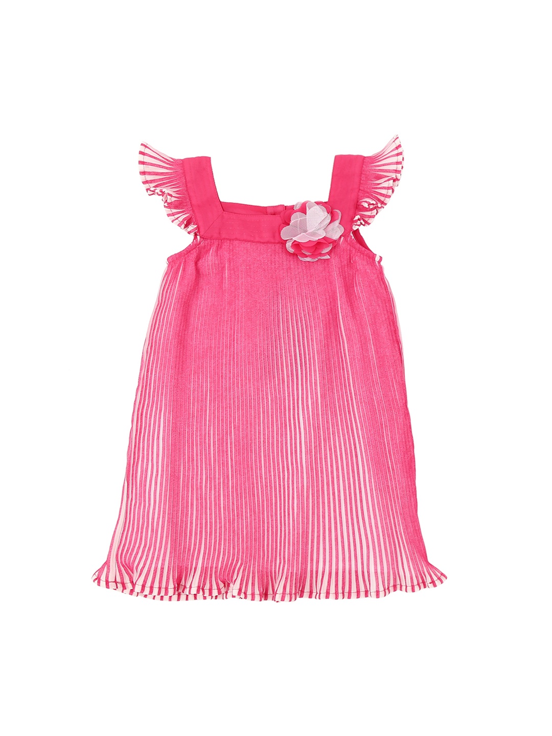

Pantaloons Baby Girls Pink A-Line Dress