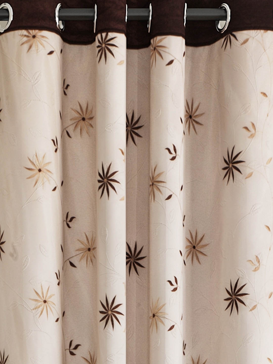 

Cortina Beige Set of 2 Long Door Curtains