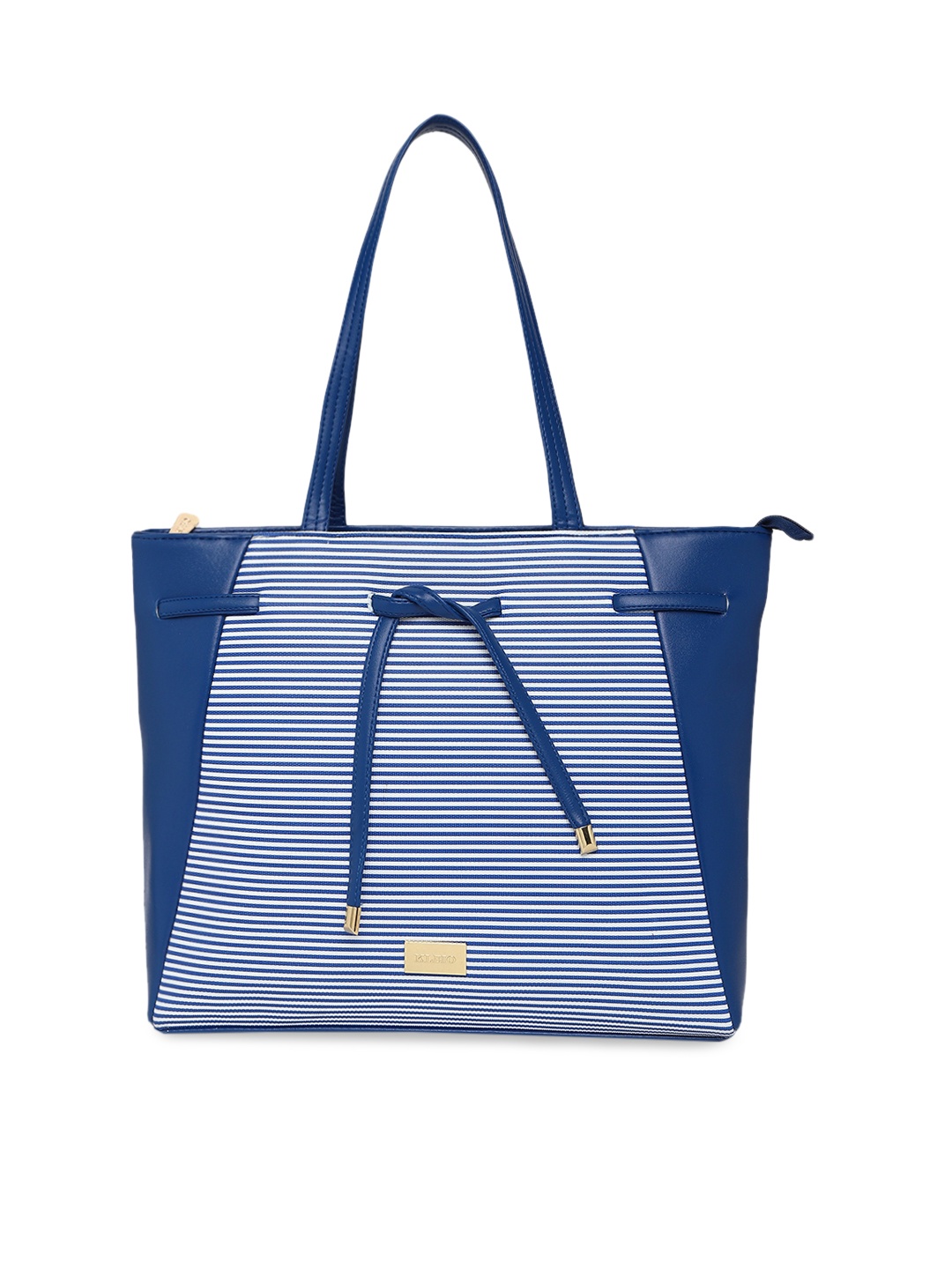 

KLEIO Women Striped Shoulder Bag, Blue