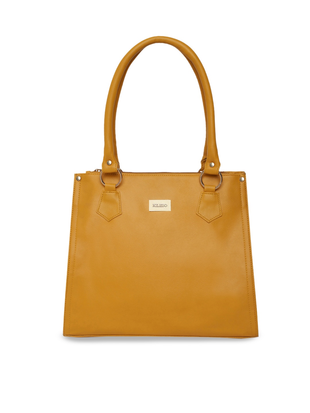 

KLEIO Women Solid Shoulder Bag, Mustard