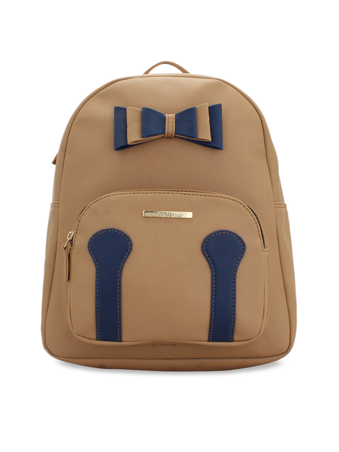 

Lapis O Lupo Women Beige Solid Backpack