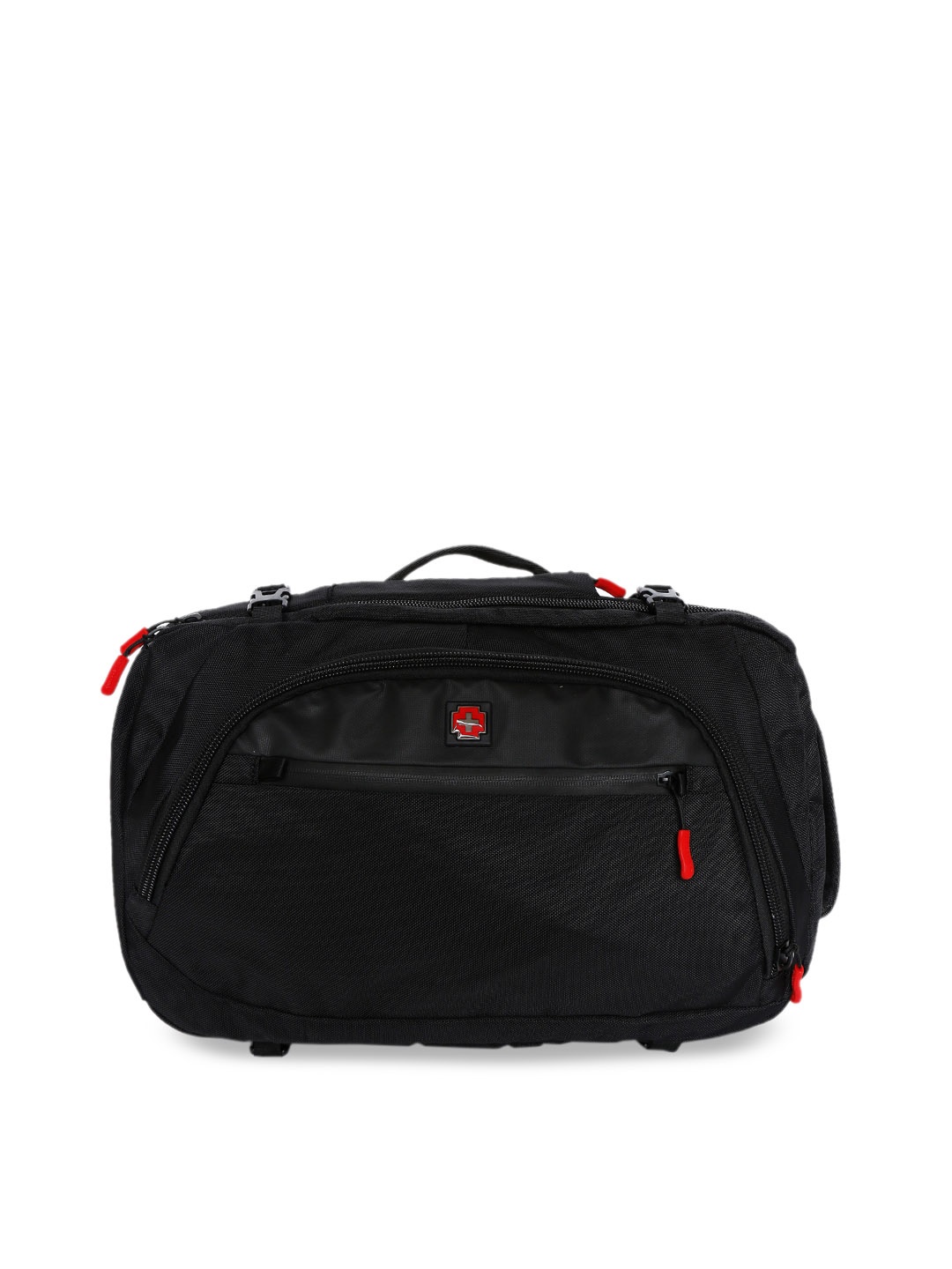 

Swiss Brand ATLANTIS Soft Material Medium Size Backpack, Black