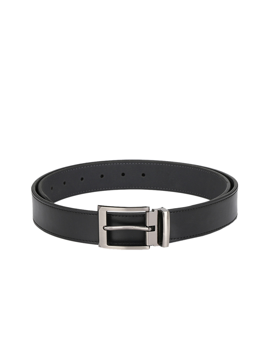 

Calvadoss Men Black Solid Belt