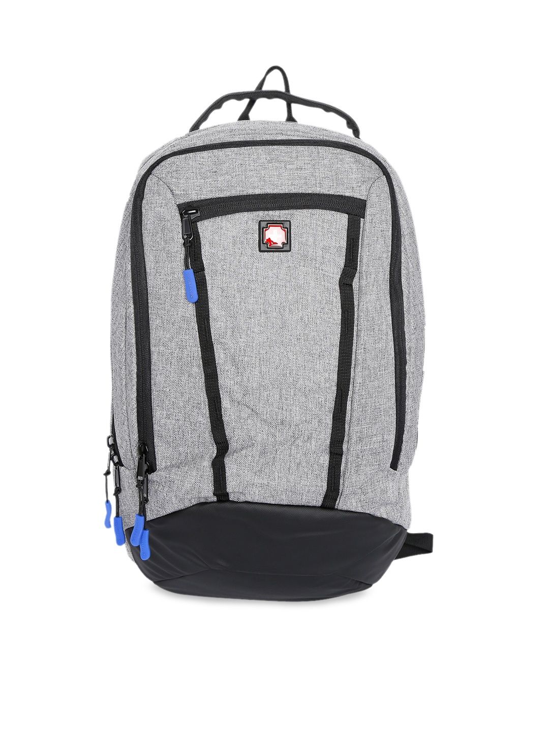 

SWISSBRAND Unisex Calgary Grey Solid Backpack
