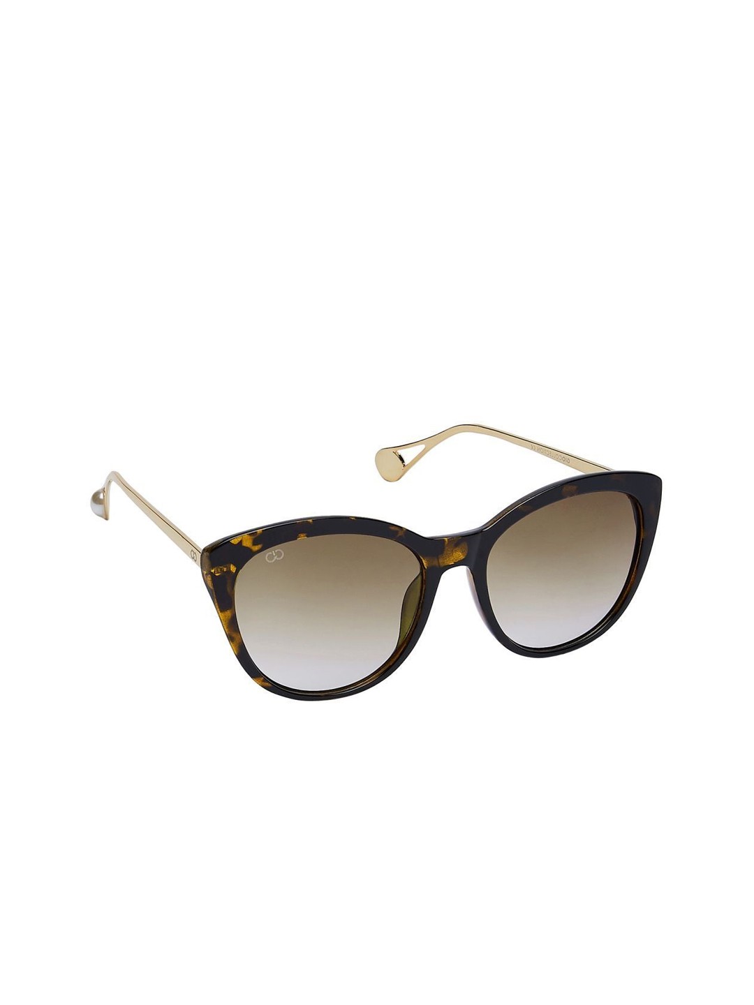 

GIO COLLECTION Women Cateye Sunglasses, Brown