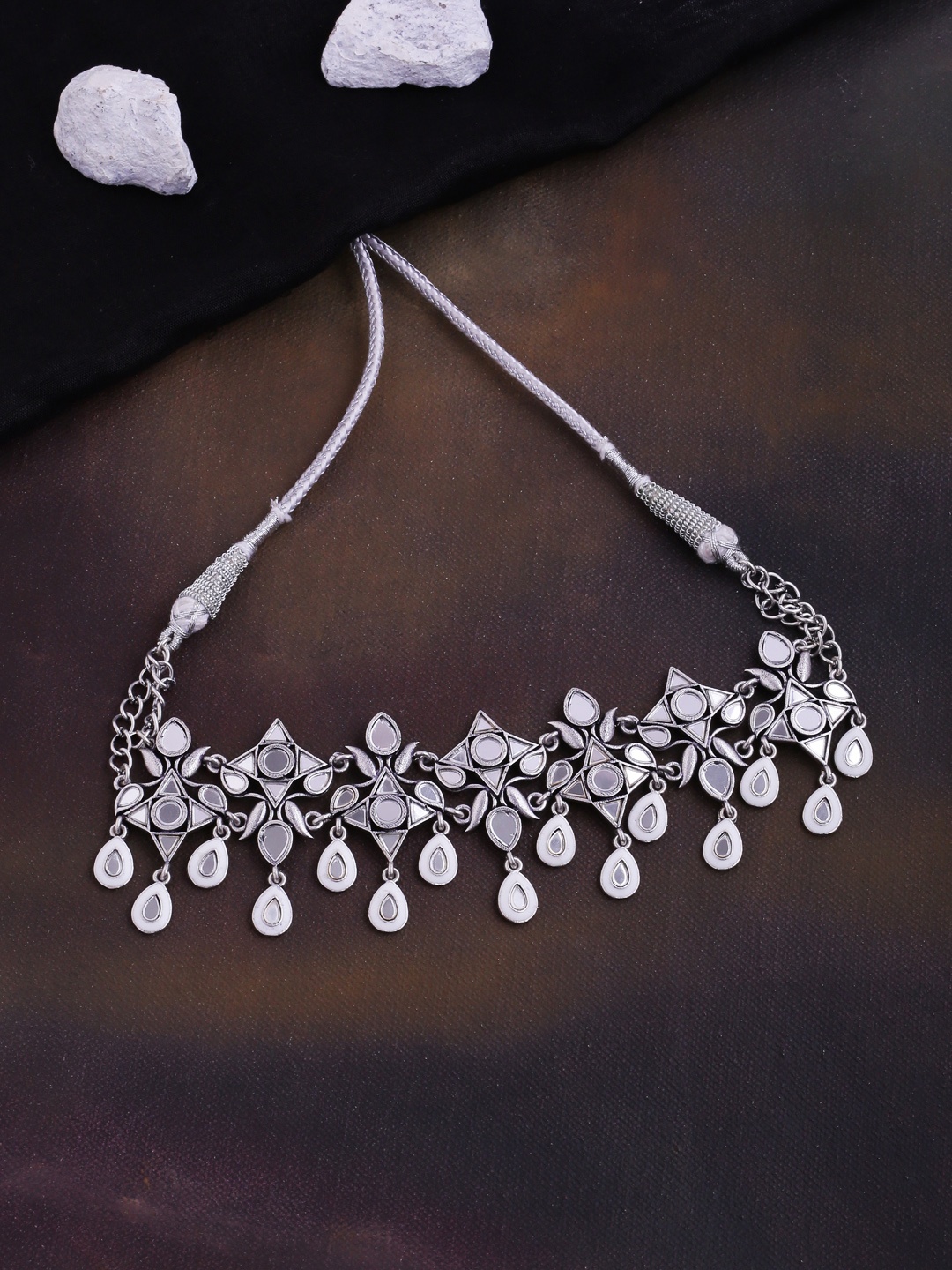 

Voylla Women Silver-Plated Handcrafted Necklace