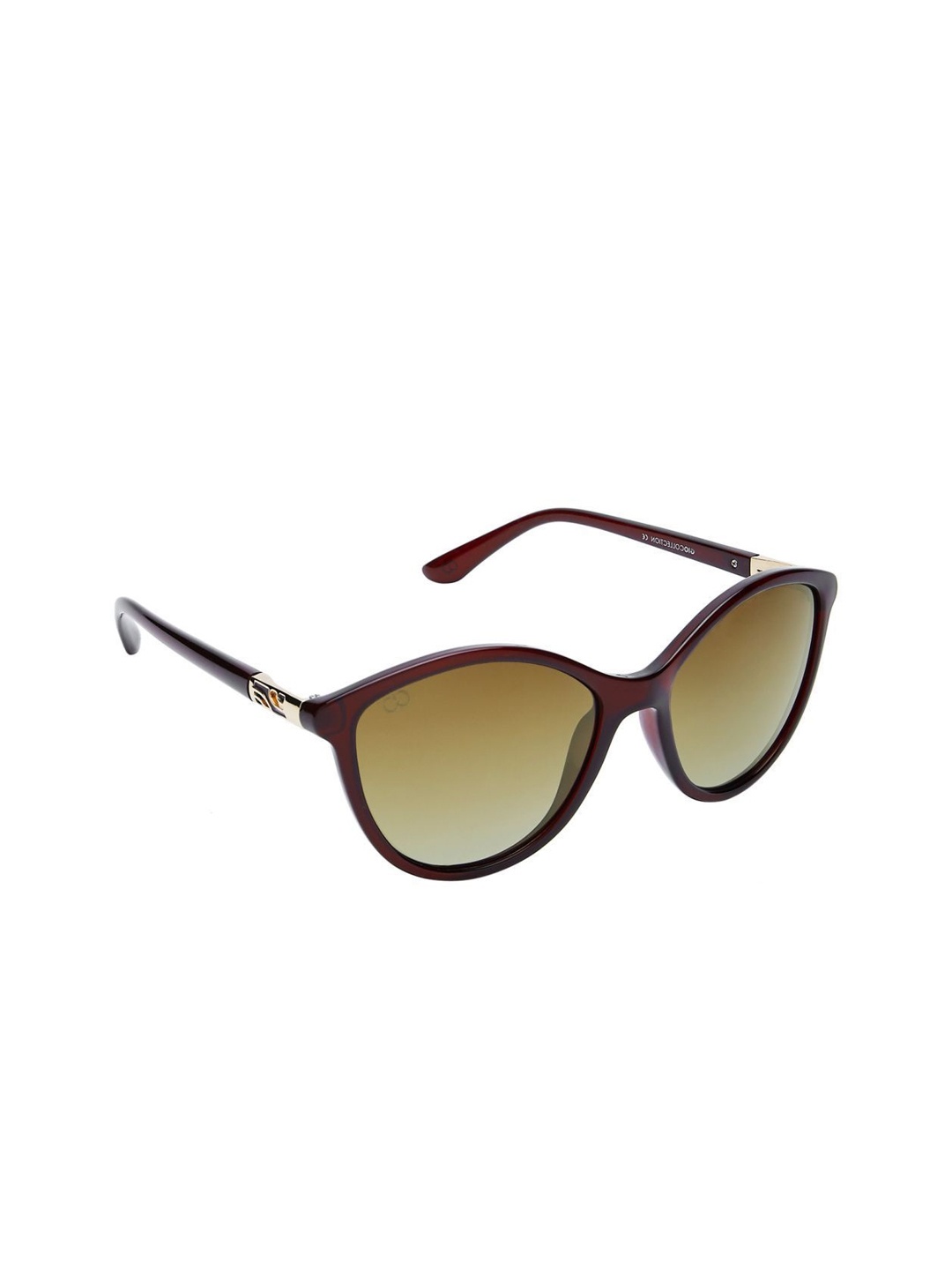 

GIO COLLECTION Women UV Protected Cateye Sunglasses GM3010C02, Brown