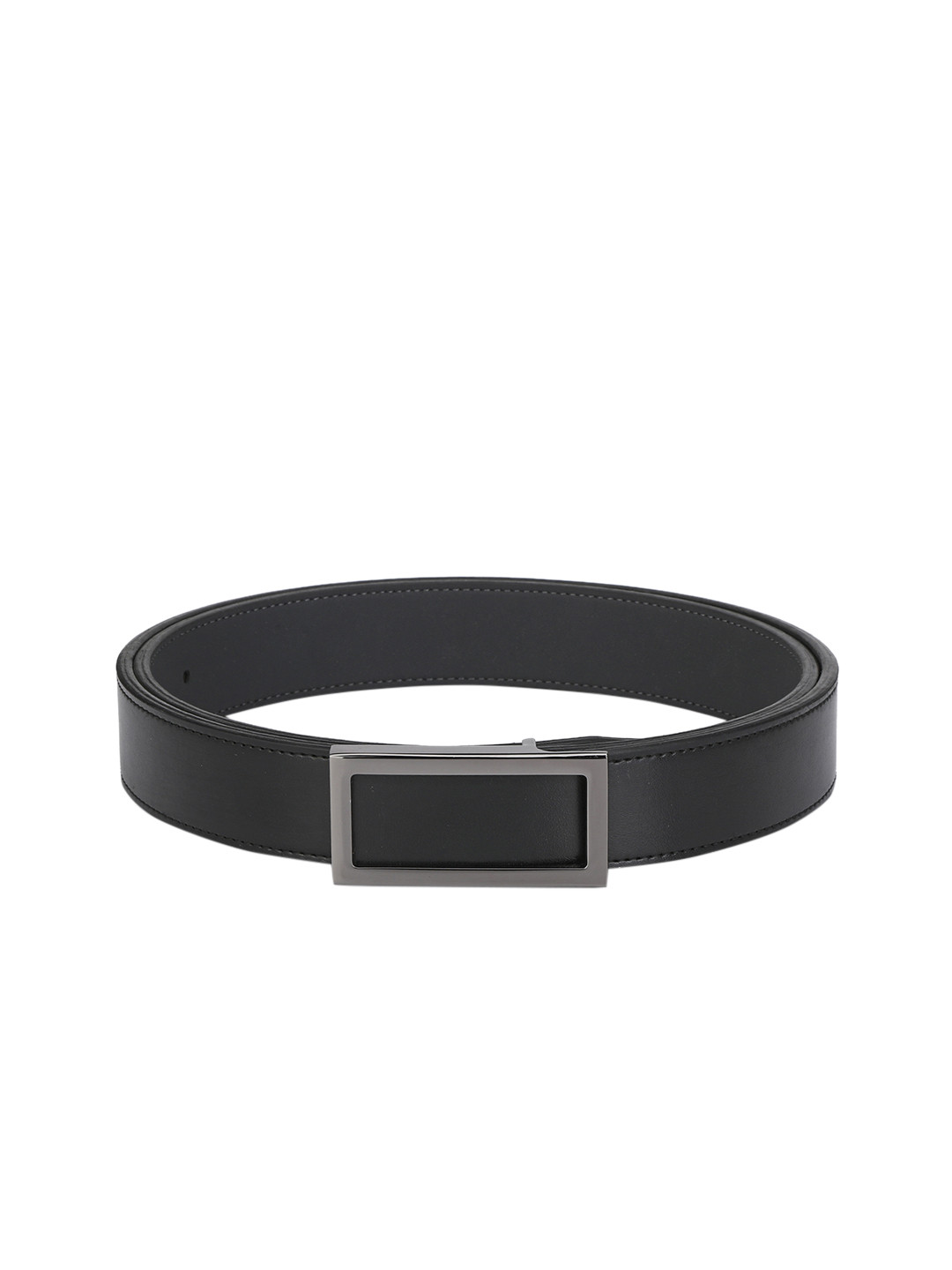 

Calvadoss Men Black Solid Belt