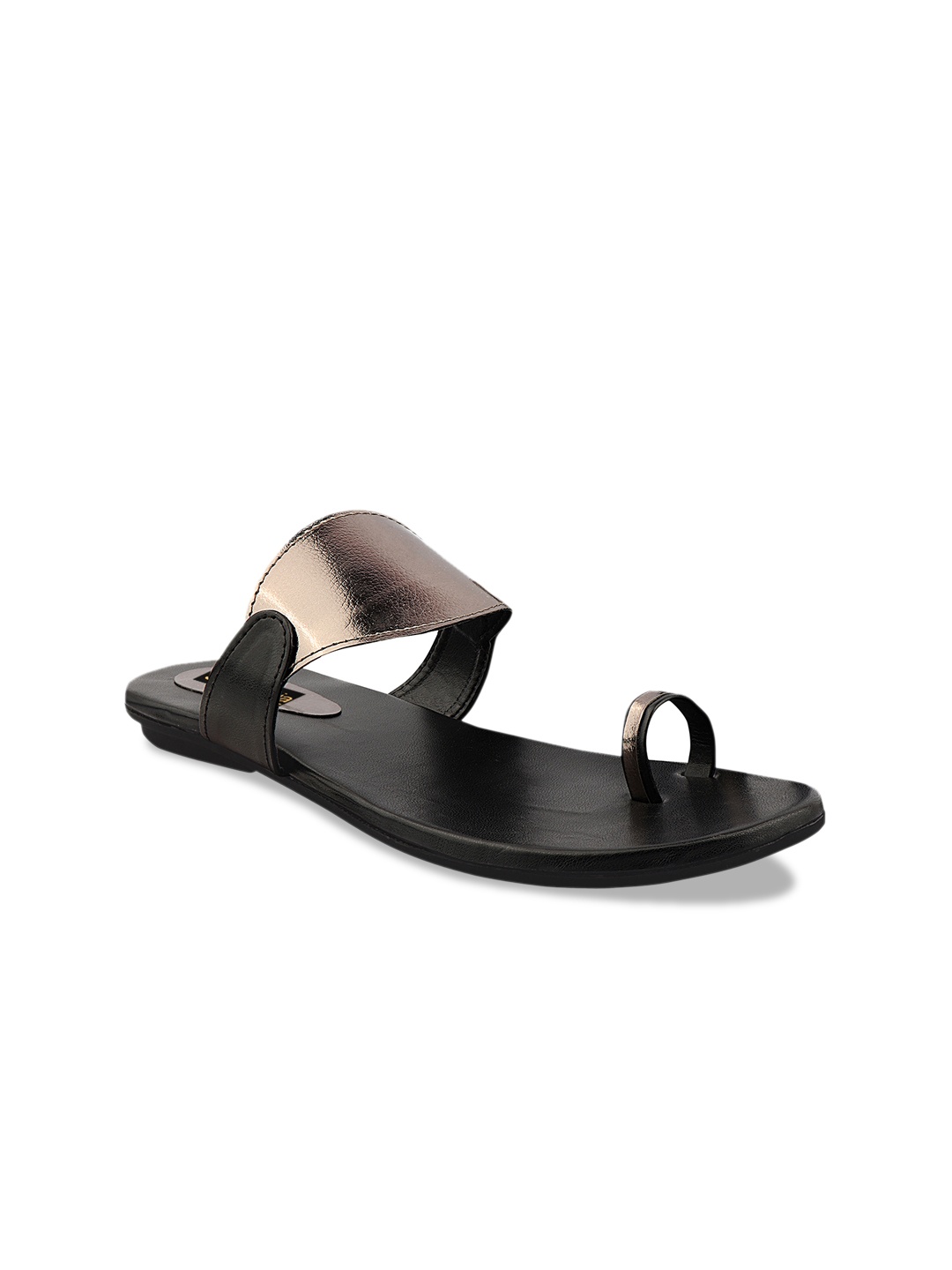 

Shoetopia Women Grey Solid One Toe Flats