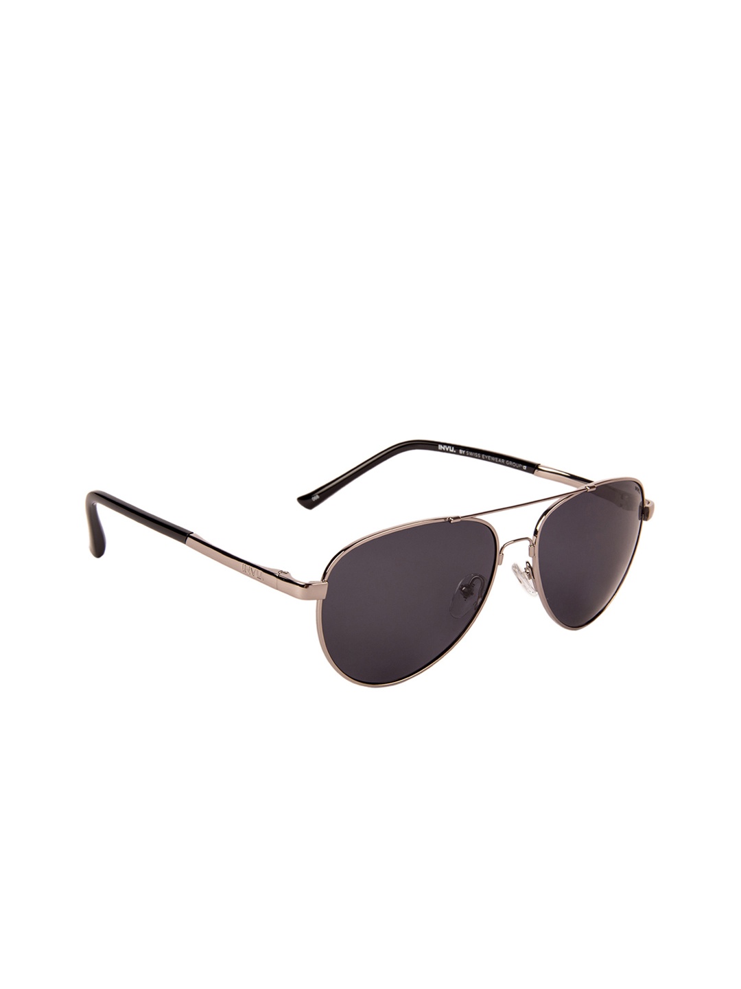 

INVU Men Aviator Sunglasses V1804B, Grey