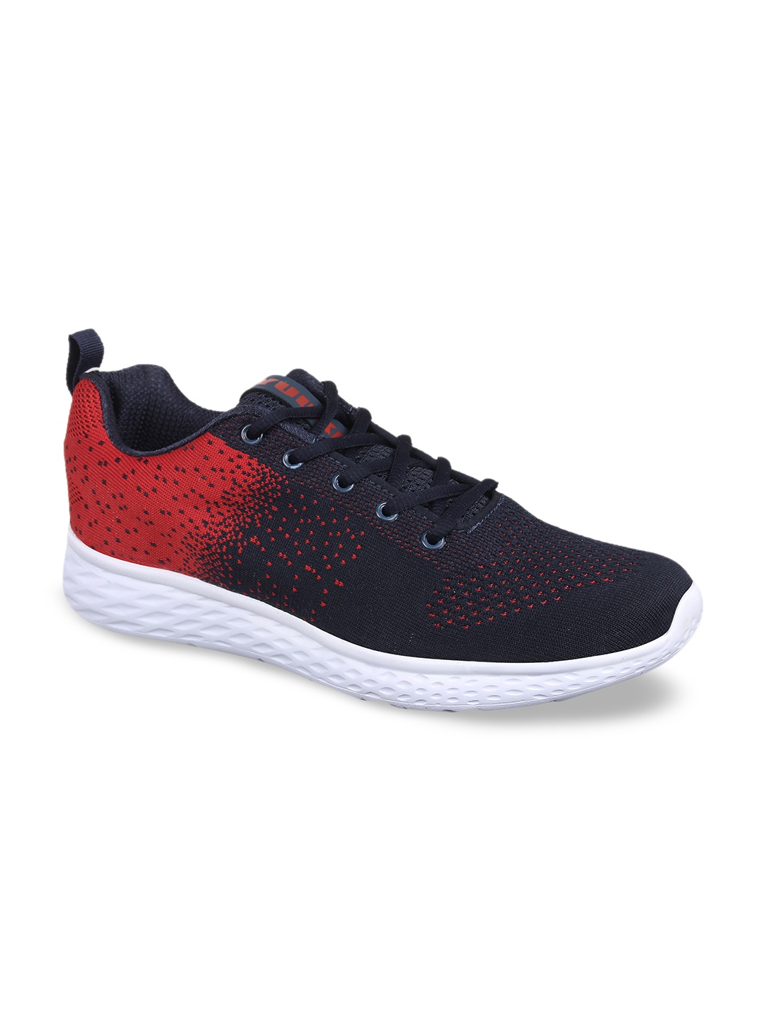 

Yuuki Men Navy Blue Mesh Mid-Top Training Shoes