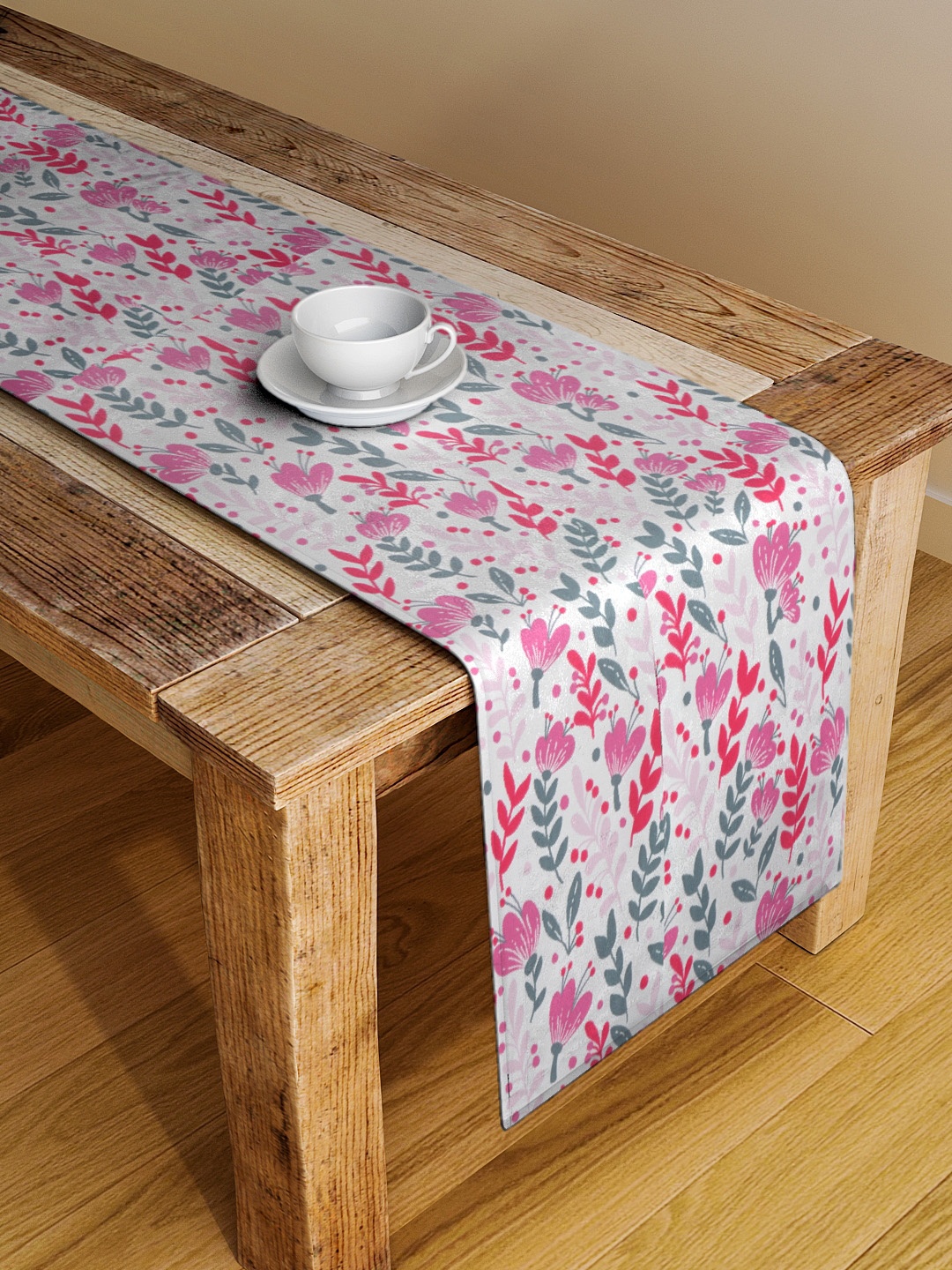 

Alina decor Multicoloured Digital Printed Table Runner, Multi