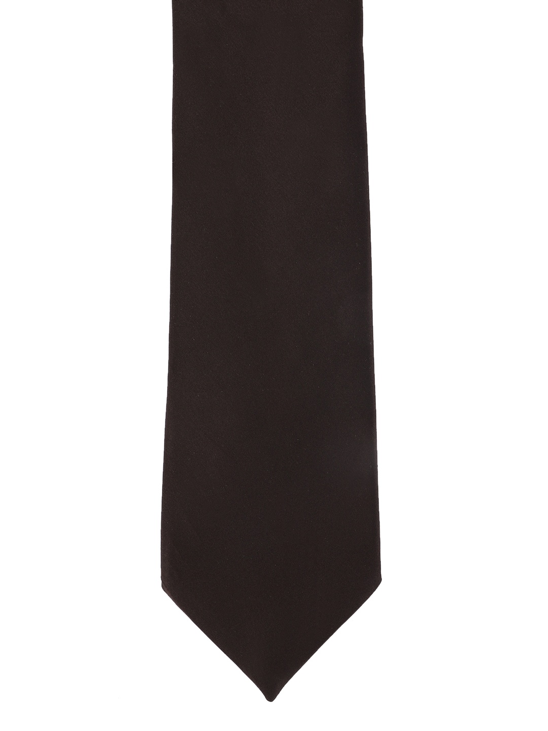 

Calvadoss Brown Solid Broad Tie