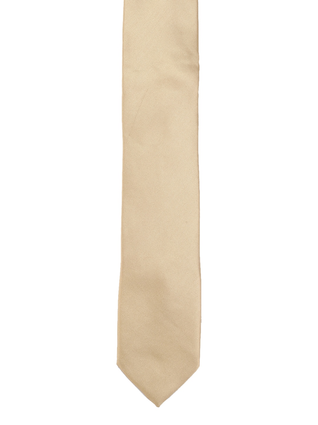 

Calvadoss Gold-Toned Solid Broad Tie