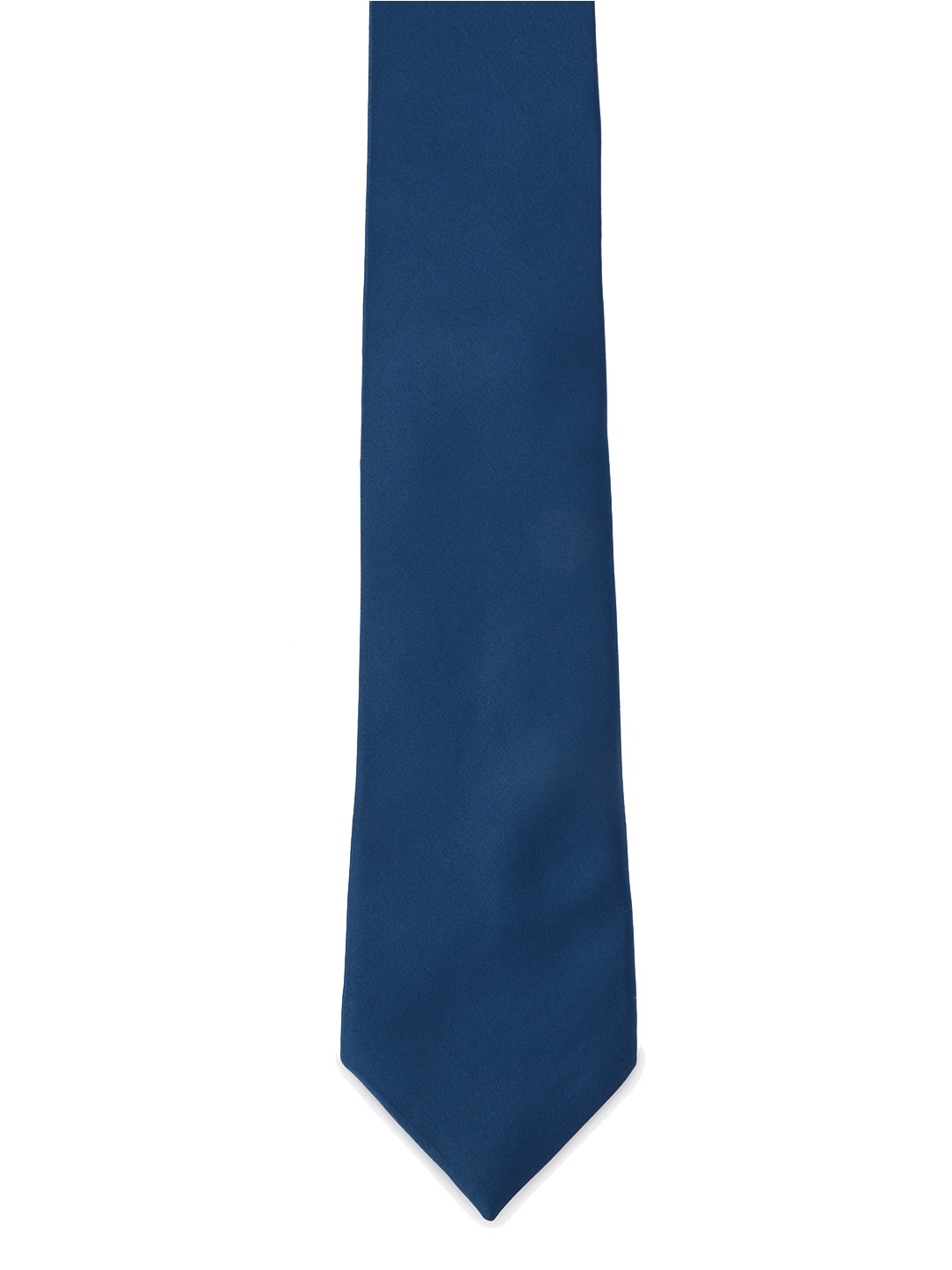 

Calvadoss Blue Solid Broad Tie