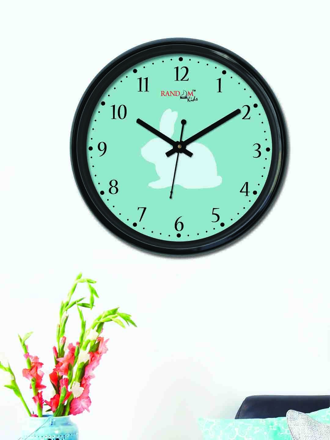 

RANDOM Sea Green Round Printed 30 cm Analogue Wall Clock