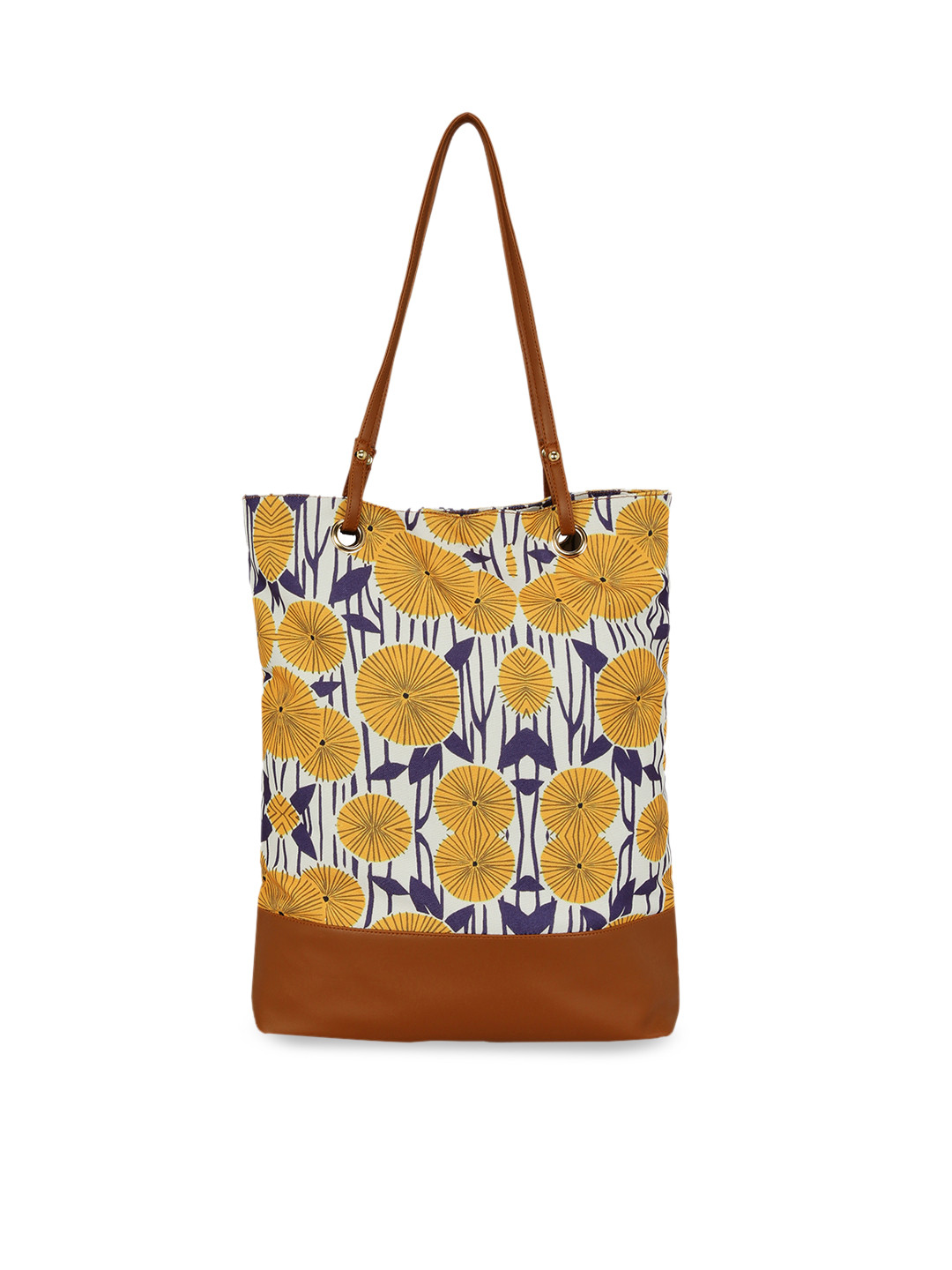

KLEIO Multicoloured Printed Tote Bag, Multi