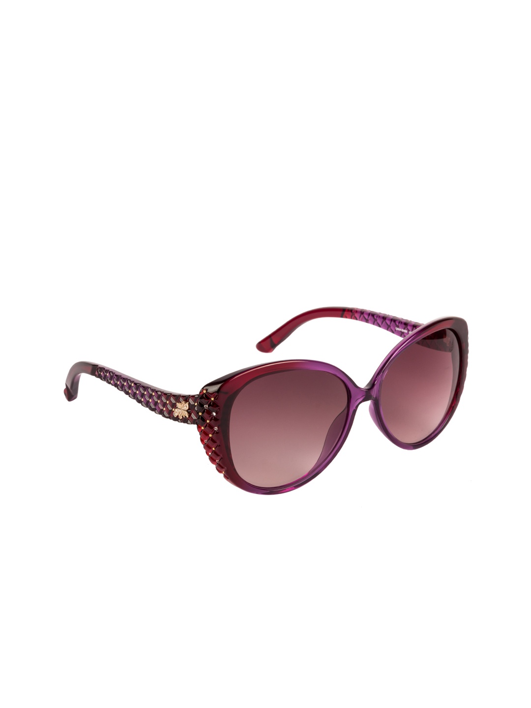 

SWAROVSKI Women Oversized Sunglasses, Purple