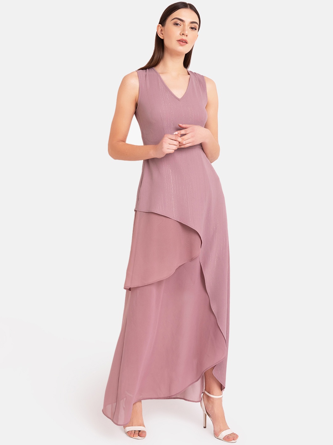 

Kazo Women Purple Maxi Dress