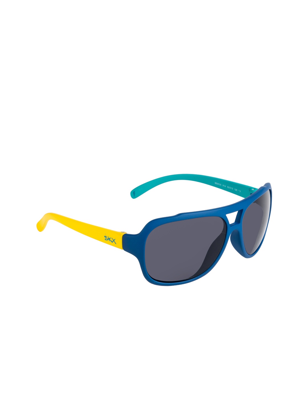 

Skechers Men Rectangle Sunglasses SE9030 53 91A, Grey