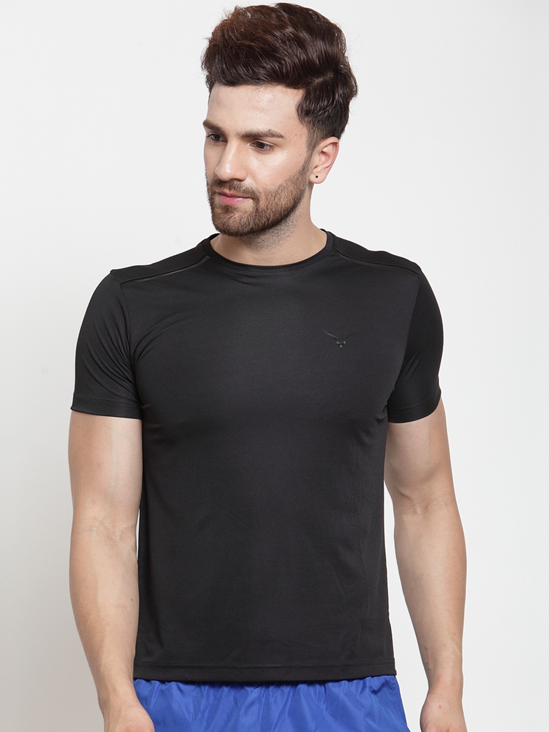Invincible Men Fly Weight Gym T-Shirt, Black