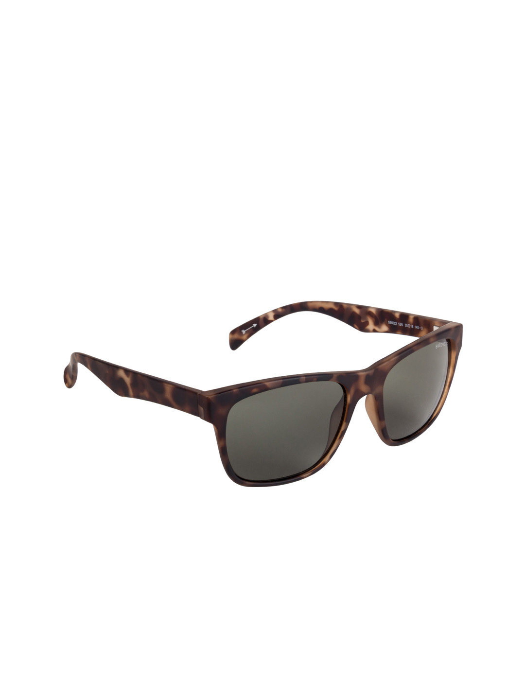

Skechers Men Green Wayfarer Sunglasses SE6022 55 52N