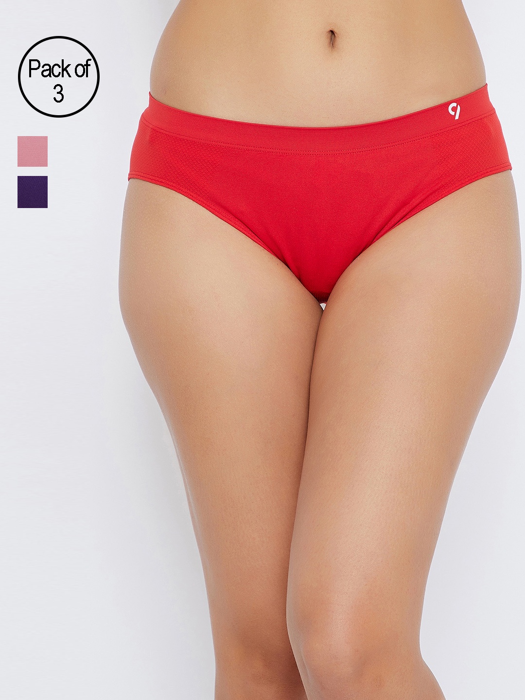 

C9 AIRWEAR Women Seamless Pack Of 3 Assorted Bikini Briefs
