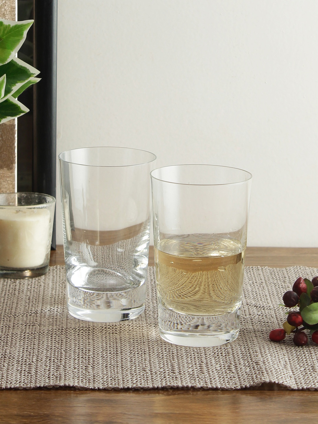 

Bohemia Crystal Set of 6 Jive Water&Juice Glasses 250ml, Transparent