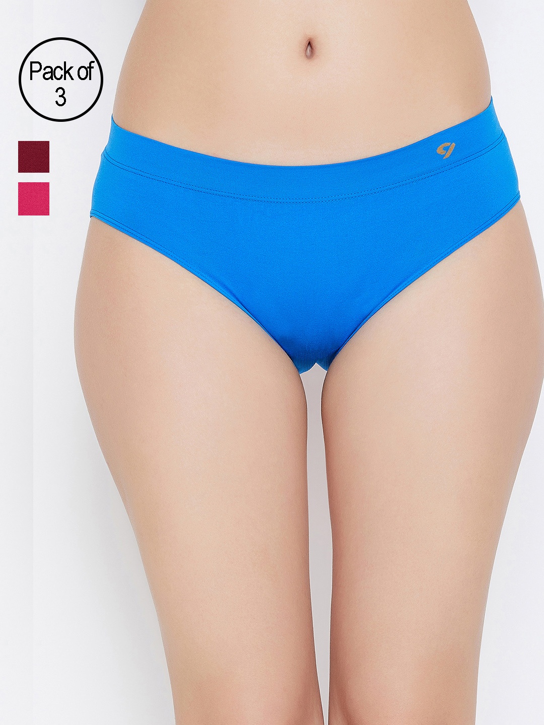 

C9 AIRWEAR Seamless Women Pack of 3 Assorted Bikini Briefs