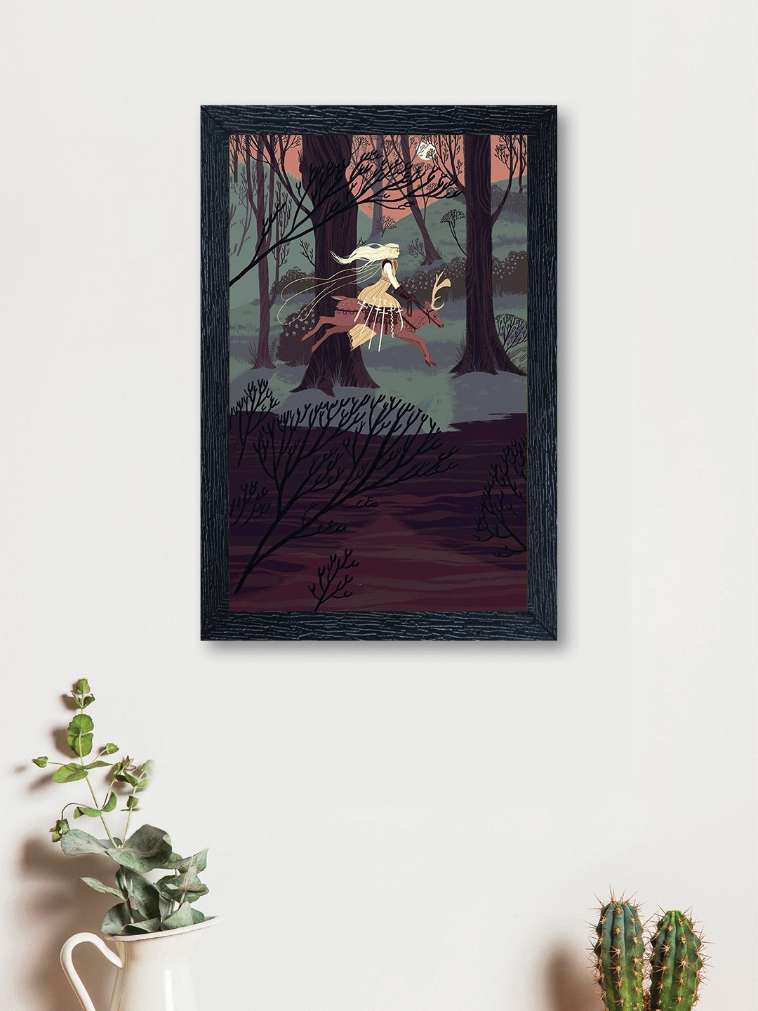 

nest Art Multicoloured Synthetic Wood Wall Art, Multi