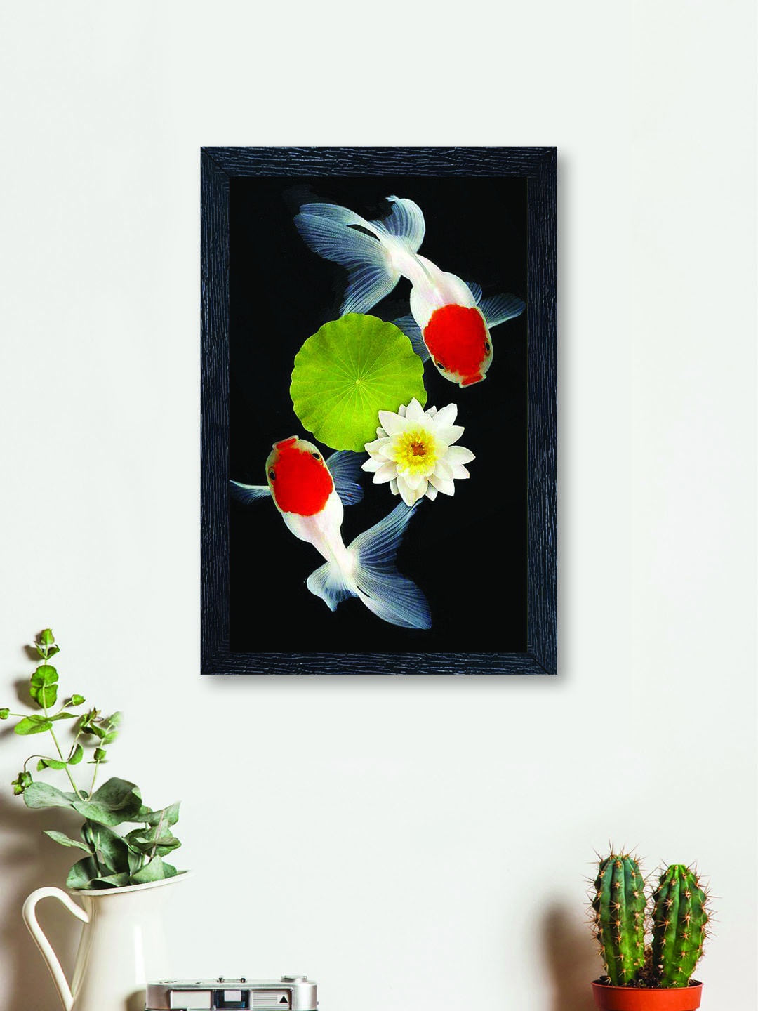

nest Art Multicoloured Synthetic Wood Hand-Painted Wall Art, Multi