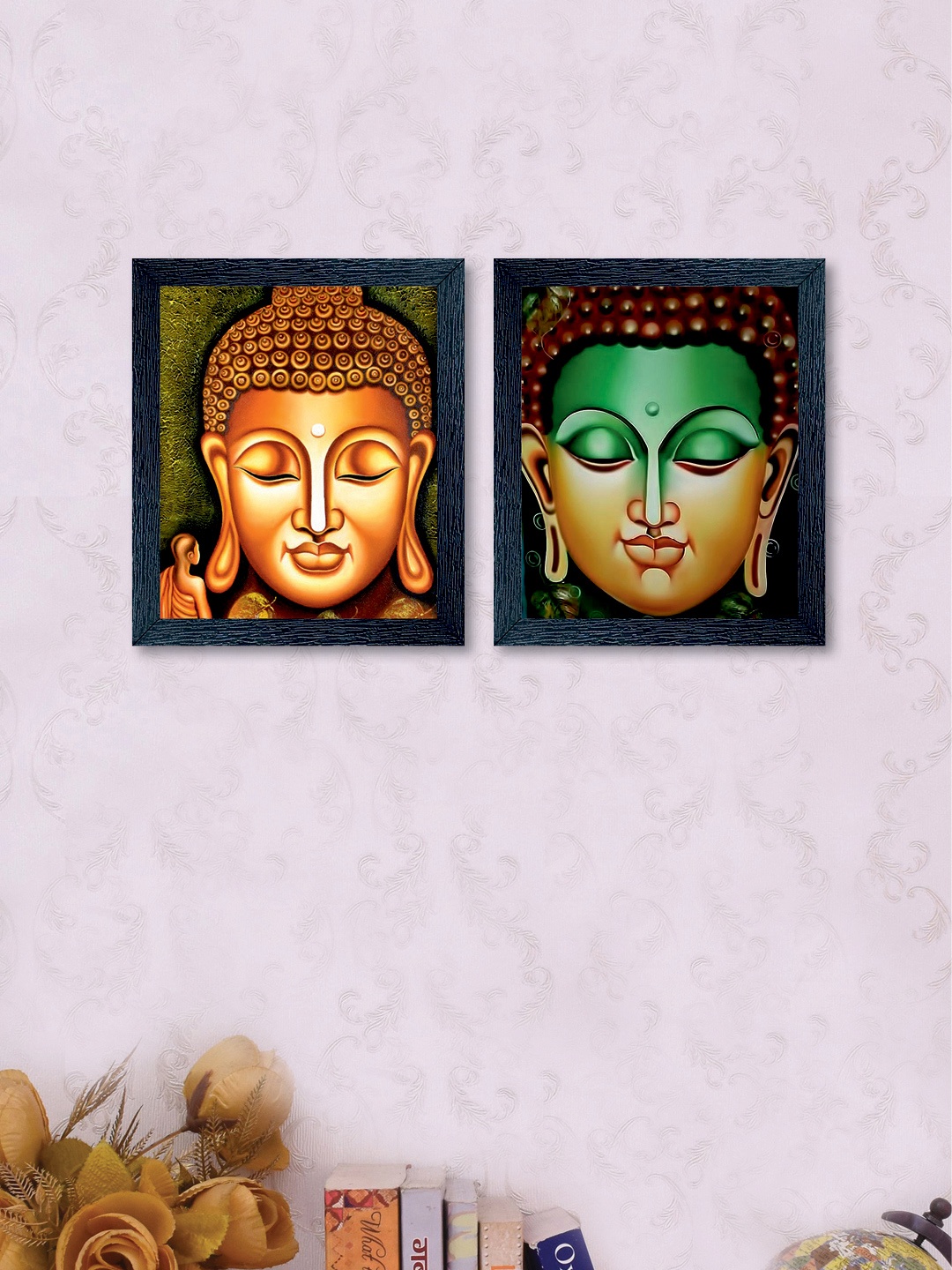 

nest Art Multicoloured Set of 2 LAMA Wall Art, Multi